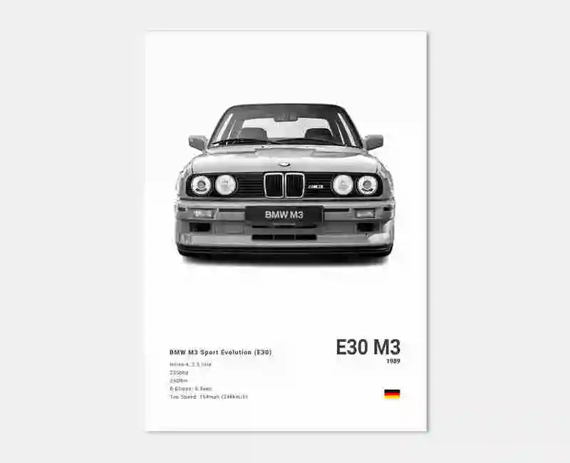 BMW E30 M3 - Specifications - A Tribute to Engineering Excellence