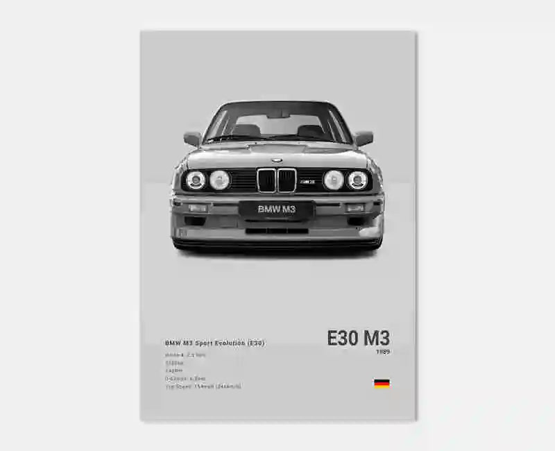 BMW E30 M3 - Specifications - A Tribute to Engineering Excellence