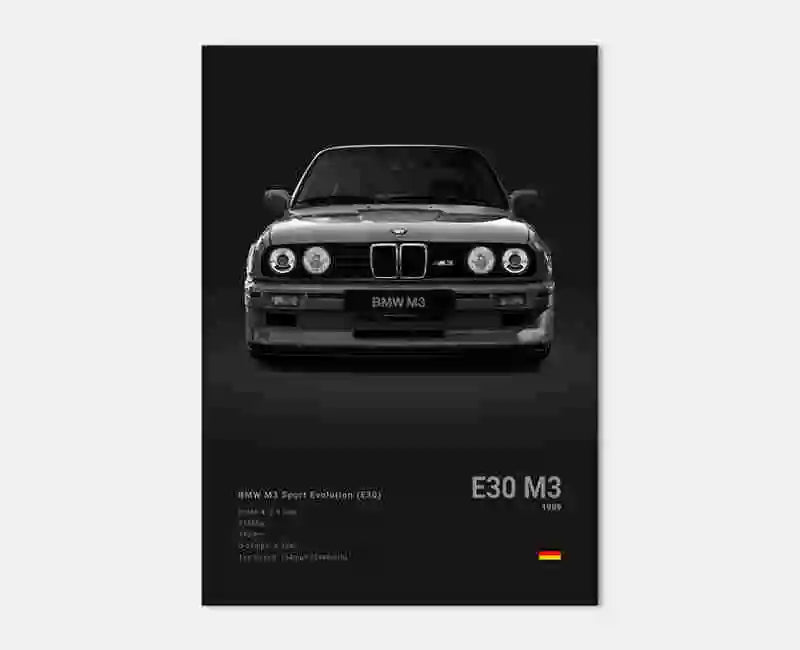 BMW E30 M3 - Specifications - A Tribute to Engineering Excellence