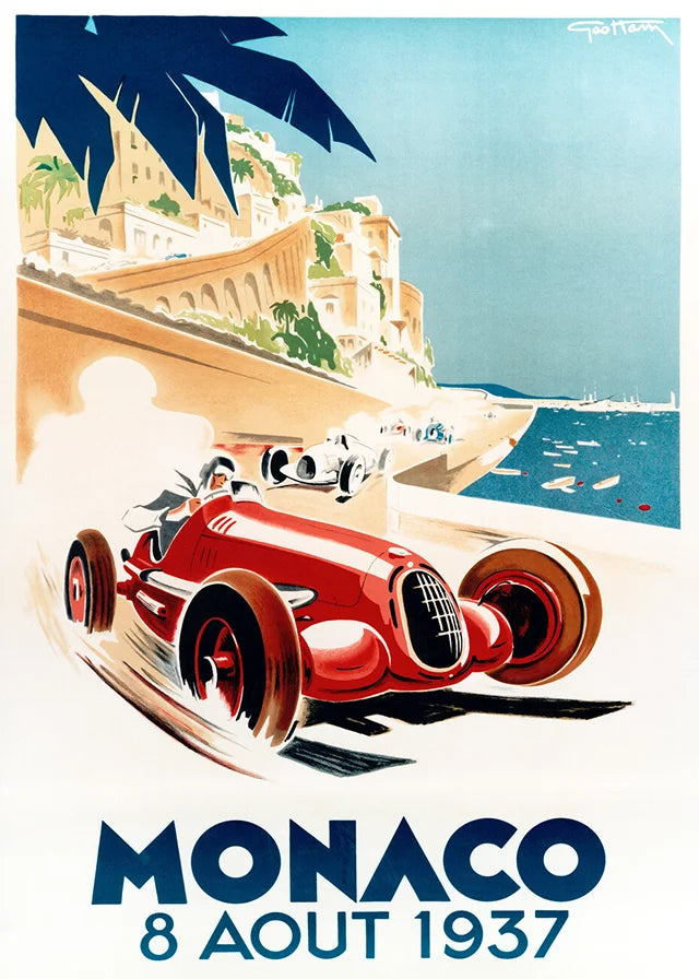 Vintage Car Racing | Monaco 1937