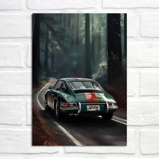 Porsche 911 | Whispering Woods at Dusk | Forest Serenade | Captivating Porsche Routes