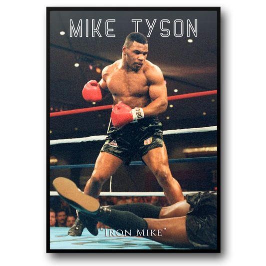 Mike Tyson Poster | Iron Mike | Boxing Poster | The Greatest Ever | Boxing