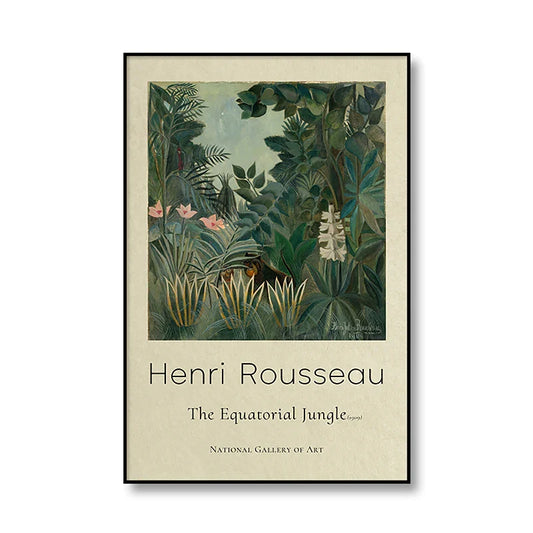 Henri Rousseau - De equatoriale jungle