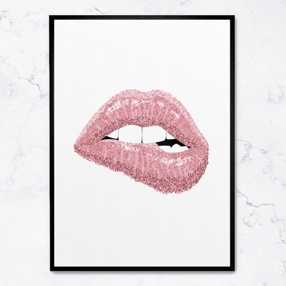 Pink Shiny Lips