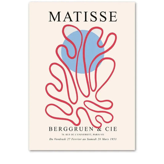 Enrique Matisse | Berggruen & Co. | Matisse Papiers golpes | Recortes | Sueños abstractos