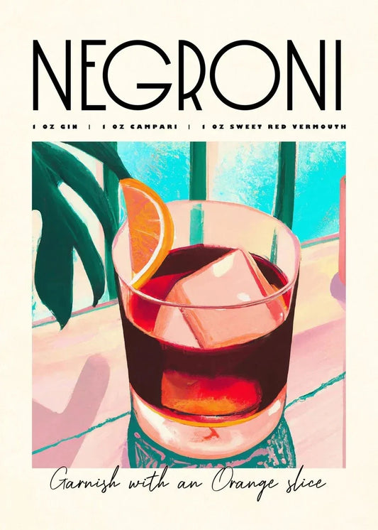 Cocktail Party - Negroni Cocktail Exhibition