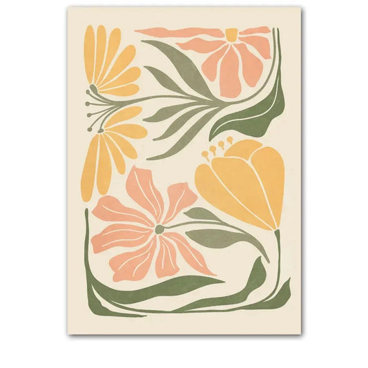 Minimalistic Flowers - Petal Poetry