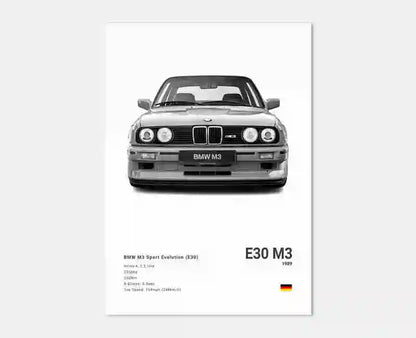 BMW E30 M3 - Specifications -  A Tribute to Engineering Excellence
