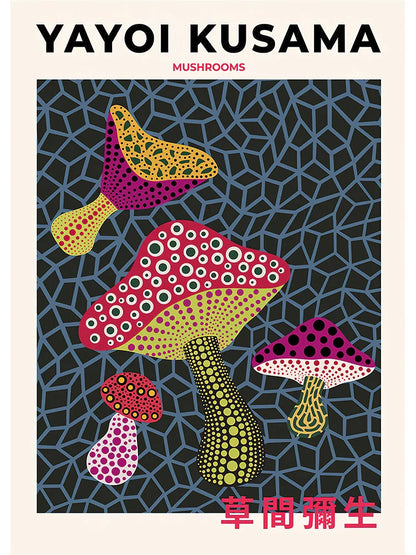 Yayoi Kusama - Mushrooms