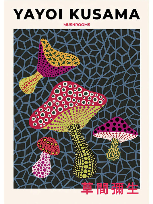 Yayoi Kusama - Mushrooms
