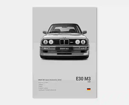 BMW E30 M3 - Specifications -  A Tribute to Engineering Excellence