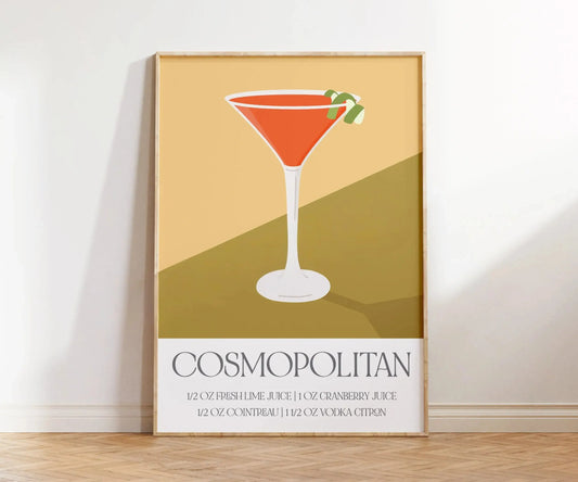 Cocktail Recipe Exhibition - Cosmopolitan
