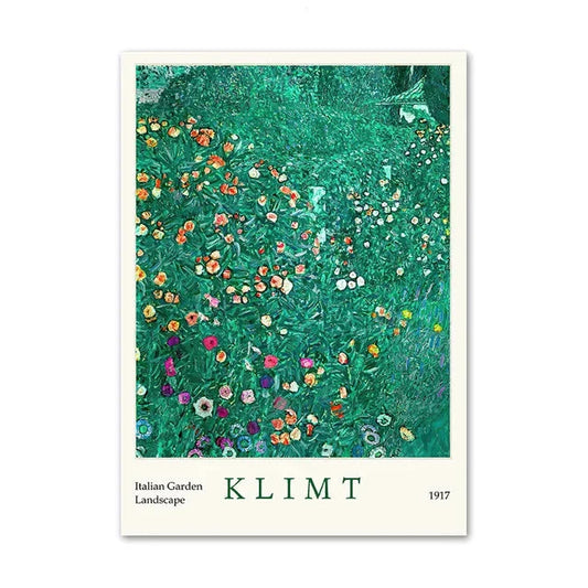 Gustav Klimt - Italiaans tuinlandschap