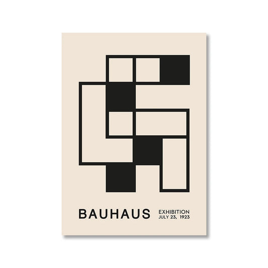 Calidez moderna: abstracción de la Bauhaus