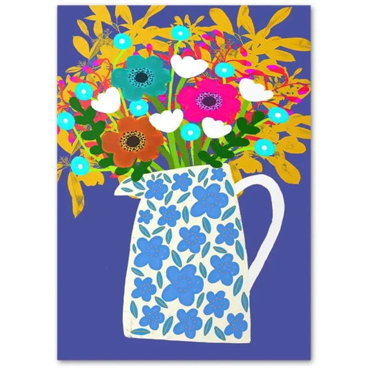 Flower Market | Vase | Nordic Floral | Wildflower Symphony in Floral Jug