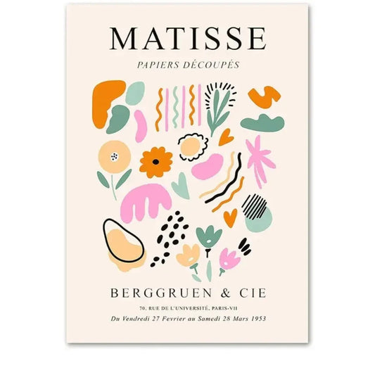 Enrique Matisse | Berggruen & Co. | Matisse Papiers golpes | Recortes | Elegancia en la abstracción