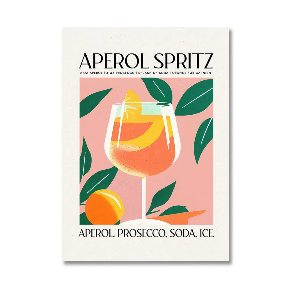 Cocktail Party - Aperol Spritz - Aperol, Prosecco, Soda, Ice
