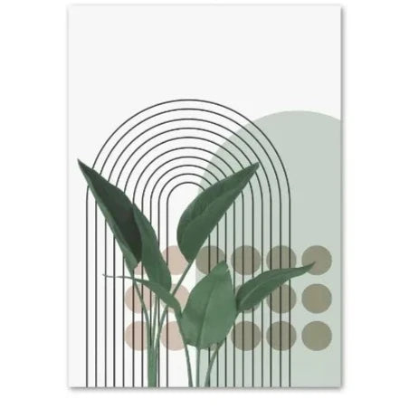 Modern Botanical Harmony | Tropical Balance