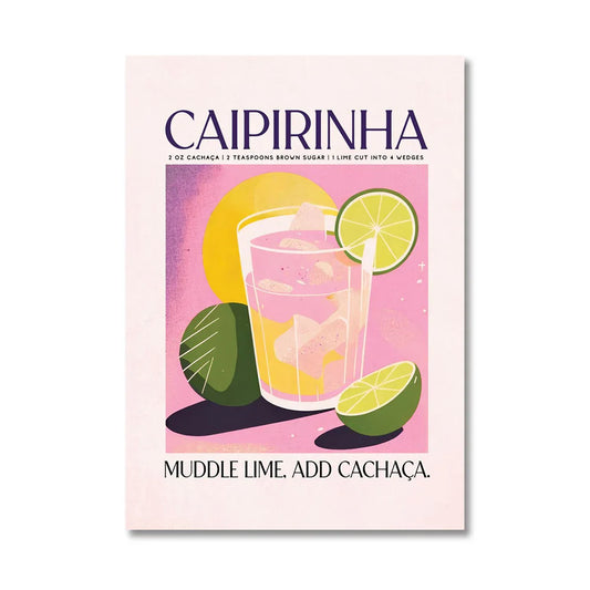 Cocktail Party - Caipirinha - Muddle lime, add Cachaca