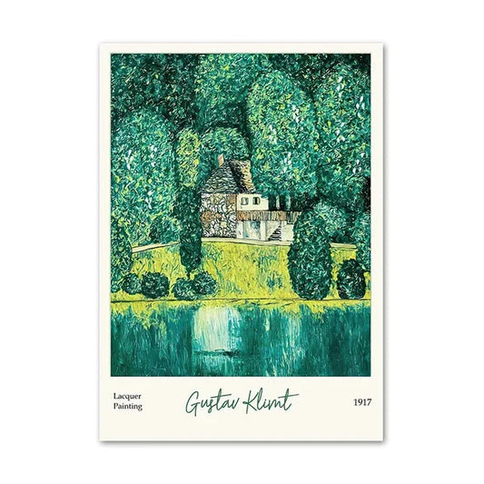 Gustav Klimt - Tuinbomen