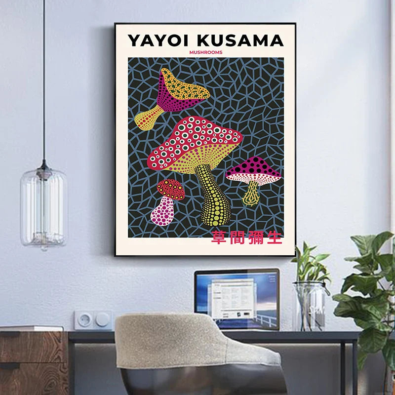 Yayoi Kusama - Mushrooms