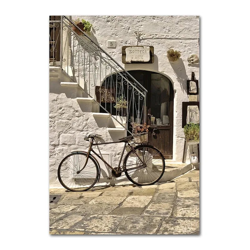 Italian Town | Home Garden | Summer Bikeride
