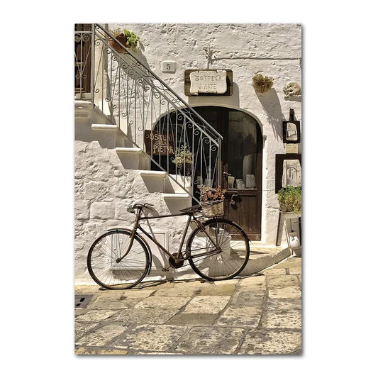 Italian Town | Home Garden | Summer Bikeride