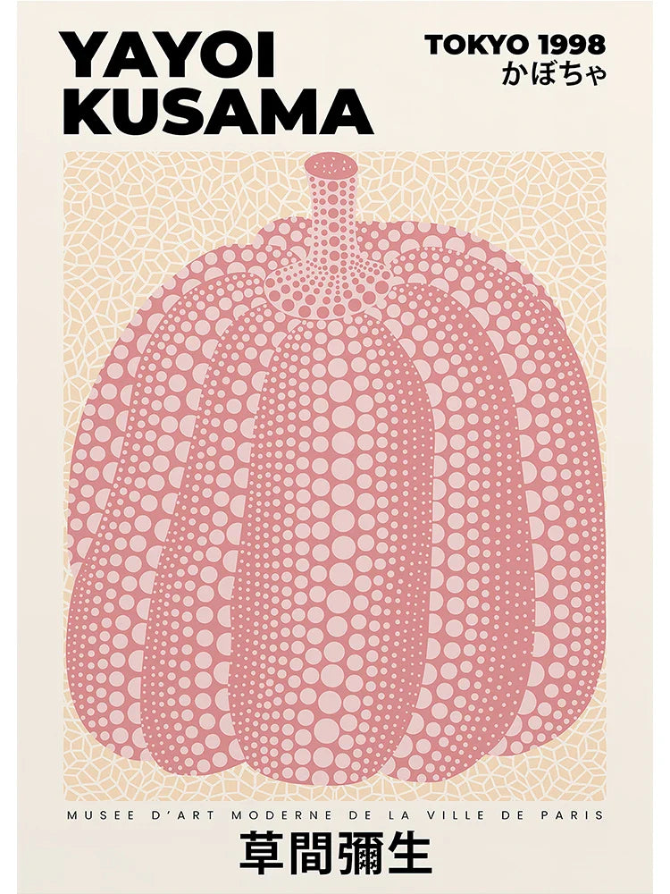 Yayoi Kusama - Pink Pumpkin Tokyo, 1998