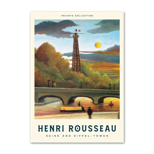 Henri Rousseau - Seine en de Eifeltoren