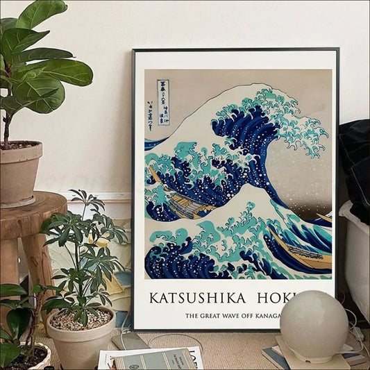Hakusai Ohara - Exhibition Print 'The Great Wave'